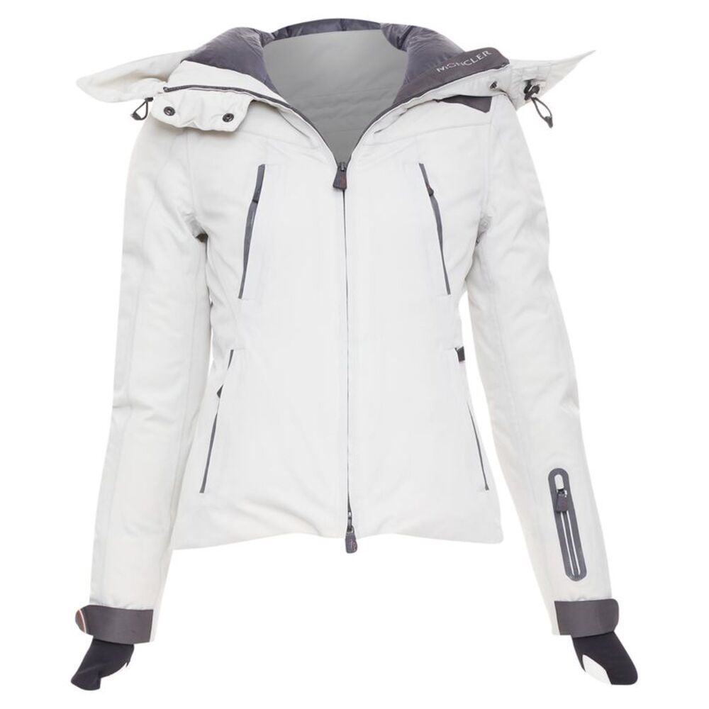 Moncler Grenoble Reidberger Grey Down Puffer Ski Jacket